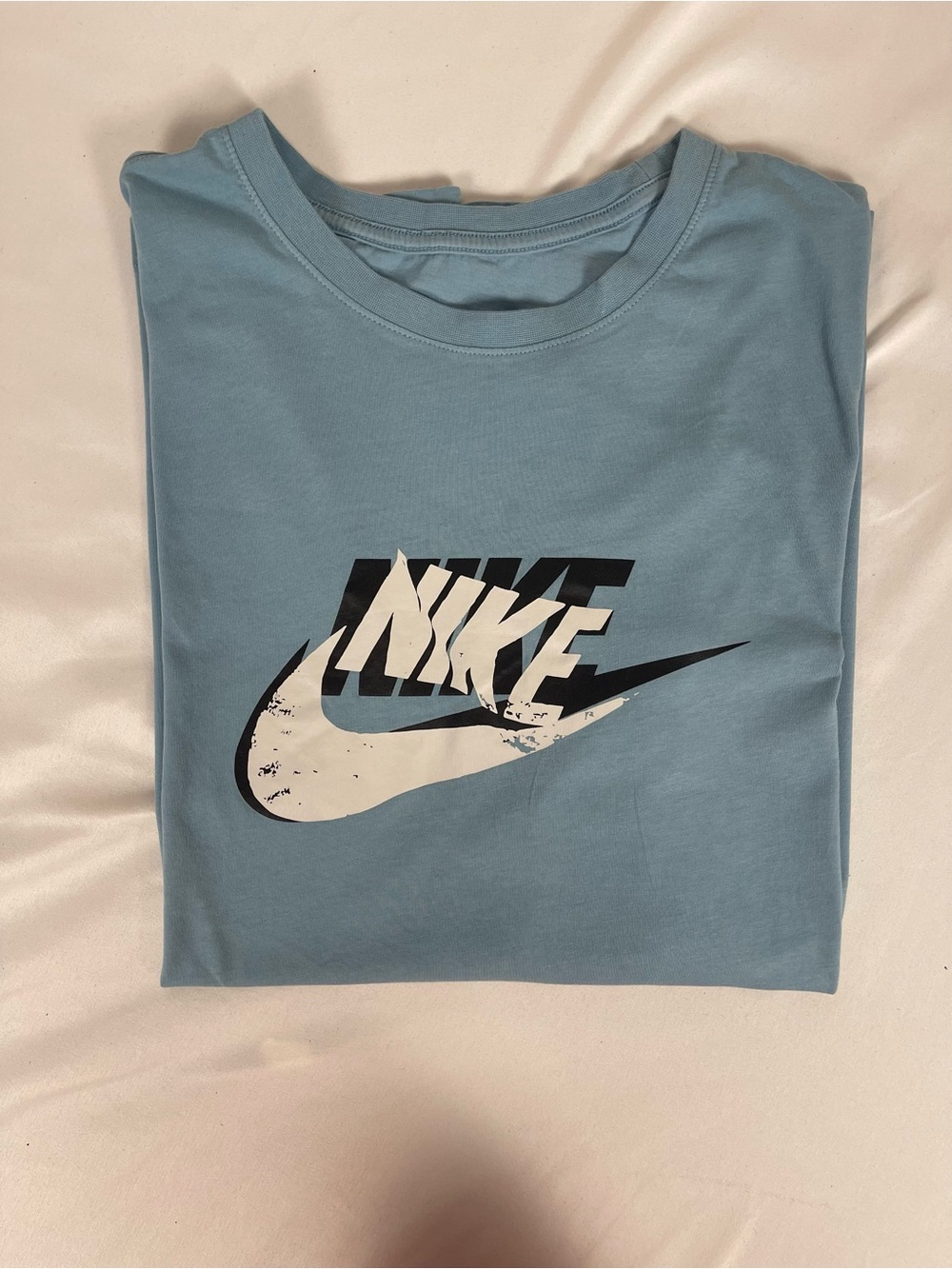 Nike Light Blue Short Sleeve Logo Tee